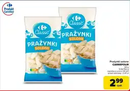 Carrefour Prażynki solone CARREFOUR oferta