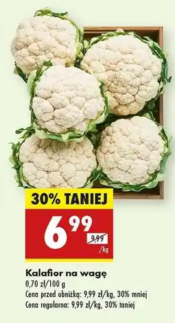 Biedronka Kalafior na wagę oferta