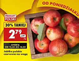Biedronka Jabłko polskie czerwone na wage oferta