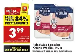 Biedronka Polędwica Sopocka Kraina Wędlin 140 g oferta