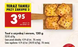 Biedronka Tost z szynką i serem , 120 g oferta