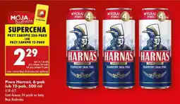 Biedronka Piwo Harnaś, 6-pak lub 12-pak, 500 ml oferta