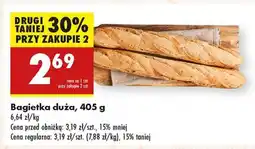 Biedronka Bagietka duża 405 g oferta