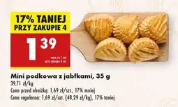 Biedronka Mini podkowa z jabłkami, 35 g oferta