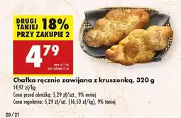 Biedronka chałka ręcznie zawijana z kruszonką , 320 g oferta