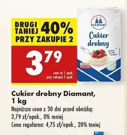 Biedronka Cukier drobny Diamant, 1 kg oferta
