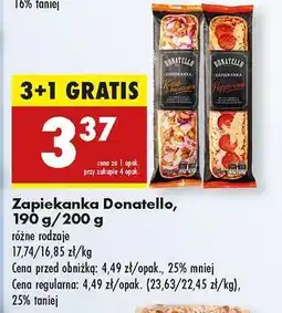 Biedronka Zapiekanka Donatello, 190 g/200 g oferta