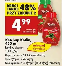Biedronka Ketchup Kotlin, 450 g oferta