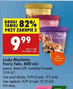 Biedronka Lody Marletto Fairy Tale, 800 ml oferta