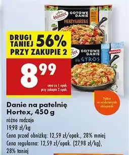Biedronka Danie na patelnię Hortex, 450 g oferta