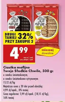 Biedronka Ciastka mafinje Twoje Słodkie Chwile, 330 g oferta