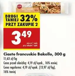 Biedronka Ciasto francuskie Bakello, 300 g oferta