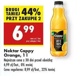 Biedronka Nektar Cappy Orange, 1 l oferta