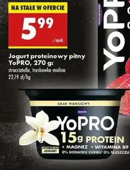 Biedronka Jogurt proteinowy pitny YoPRO, 270 g oferta