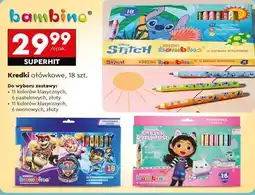 Biedronka Kredki ołówkowe, 18 szt oferta