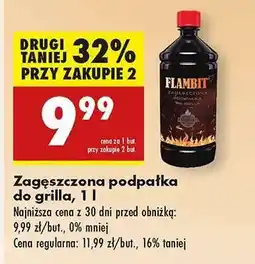 Biedronka Zagęszczona podpałka do grilla, 1 l oferta