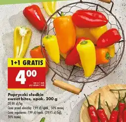 Biedronka Papryczki słodkie sweet bites, opak. 200 g oferta