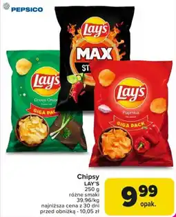 Carrefour Chipsy LAY'S oferta