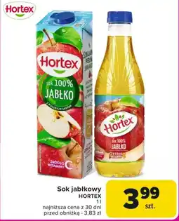 Carrefour Sok jabłkowy HORTEX oferta