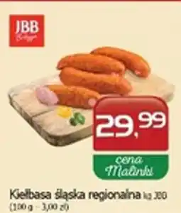 Malinka Market Kielbasa śląska regionalna JBB oferta