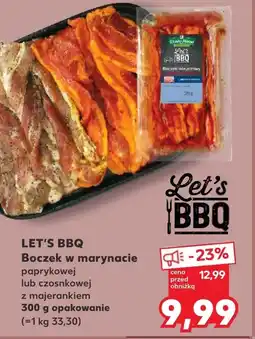 Kaufland Boczek Let's BBQ oferta