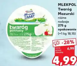 Kaufland Twaróg Mlekpol oferta