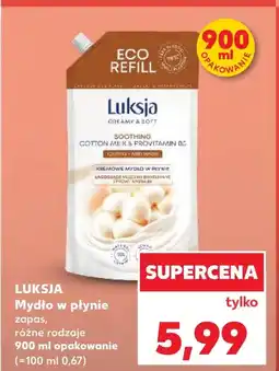 Kaufland Mydło Luksja oferta