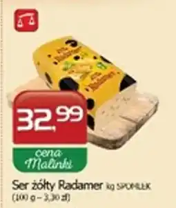 Malinka Market Ser żółty Radamer SPOMLEK oferta