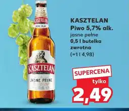 Kaufland Piwo Kasztelan oferta