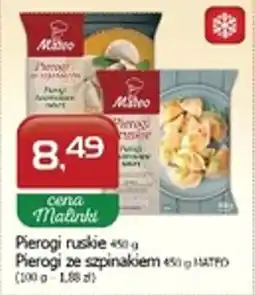 Malinka Market Pierogi ruskie / ze szpinakiem MATEO oferta