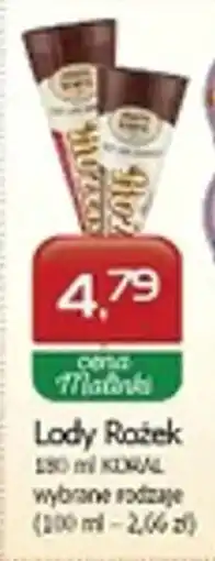 Malinka Market Lody rożek Koral oferta