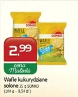 Malinka Market Wafle kukurydziane solone SONKO oferta