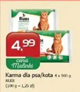 Malinka Market Karma dla psa/kota RUDI oferta