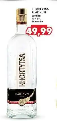Kaufland Wódka Khortytsa Platinium oferta