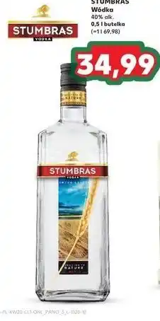 Kaufland Wódka Stumbras Centenary oferta