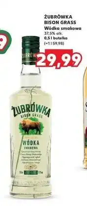 Kaufland Wódka Żubrówka Bison Grass oferta