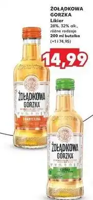 Kaufland Wódka Żołądkowa Gorzka Rześka Limonka Z Miętą oferta