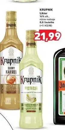 Kaufland Wódka Krupnik Pistacja oferta
