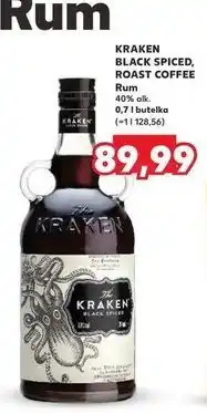 Kaufland Rum The Kraken Black Spiced oferta