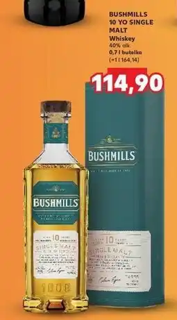 Kaufland Whiskey karton Bushmills Single Malt 10 Yo oferta