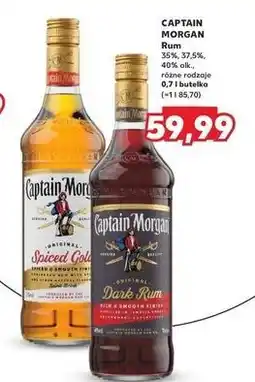 Kaufland Rum Captain Morgan Dark oferta