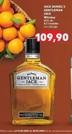 Kaufland Whiskey Jack Daniel's Gentleman oferta