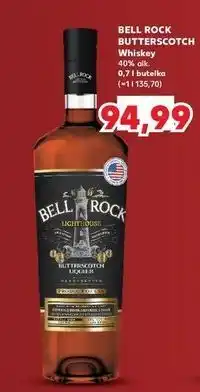 Kaufland Whisky Bell Rock Butterscotch oferta