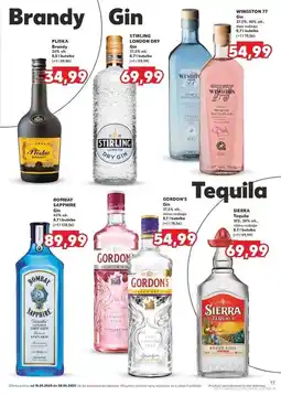 Kaufland Gin Wingston 77 Pink oferta
