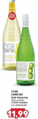 Kaufland Cydr Lubelski Antonówka Niefiltrowany oferta