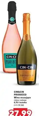 Kaufland Wino Cin&Cin Prosecco oferta