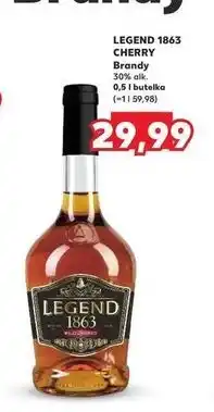 Kaufland Brandy Legend 1863 oferta