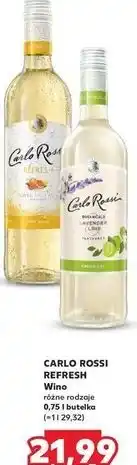 Kaufland Wino Carlo Rossi Botanicals Lavender Lime oferta