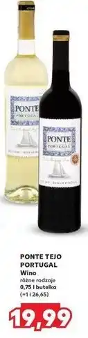 Kaufland Wino Ponte Portugal Tejo Semi Sweet oferta