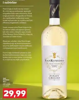 Kaufland Wino San Romidio Pinot Grigio Dry oferta